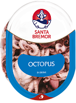 Common Octopus in brine